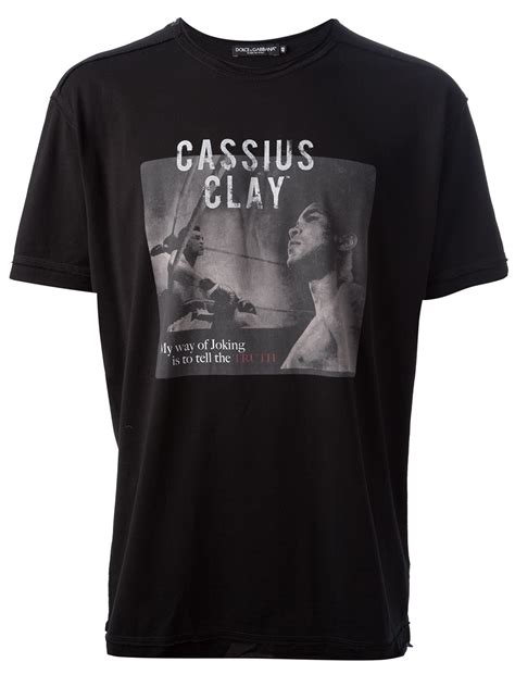 dolce gabbana cassius clay t shirt|Buy and Sell Dolce & Gabbana T.